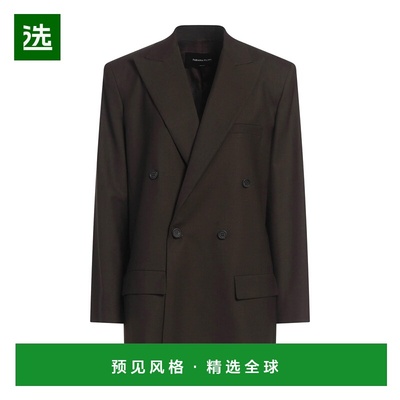 1h可退 香港直邮Fabiana Filippi 女士 西装外套 brown棕色 舒适