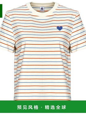 欧洲直邮petit bateau 小帆船 女装 春夏 短袖T恤 MC COL ROND