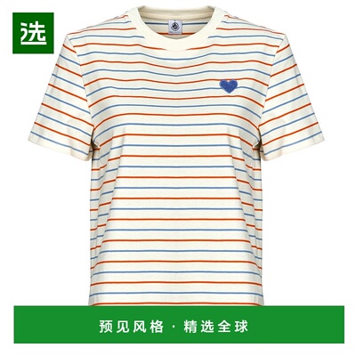 欧洲直邮petit bateau 小帆船 女装 春夏 短袖T恤 MC COL ROND