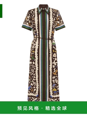 1h可退 香港直邮ALEMAIS 女士 MAROC 衬衫式连衣裙 6146D