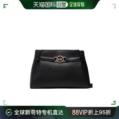 香港直邮Michael Michael Kors 徽标手提包 30F2GAQM1LBLACK