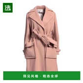1h可退 初榨羊毛 束带外套 女士毛呢外套 美国直邮 LARDINI