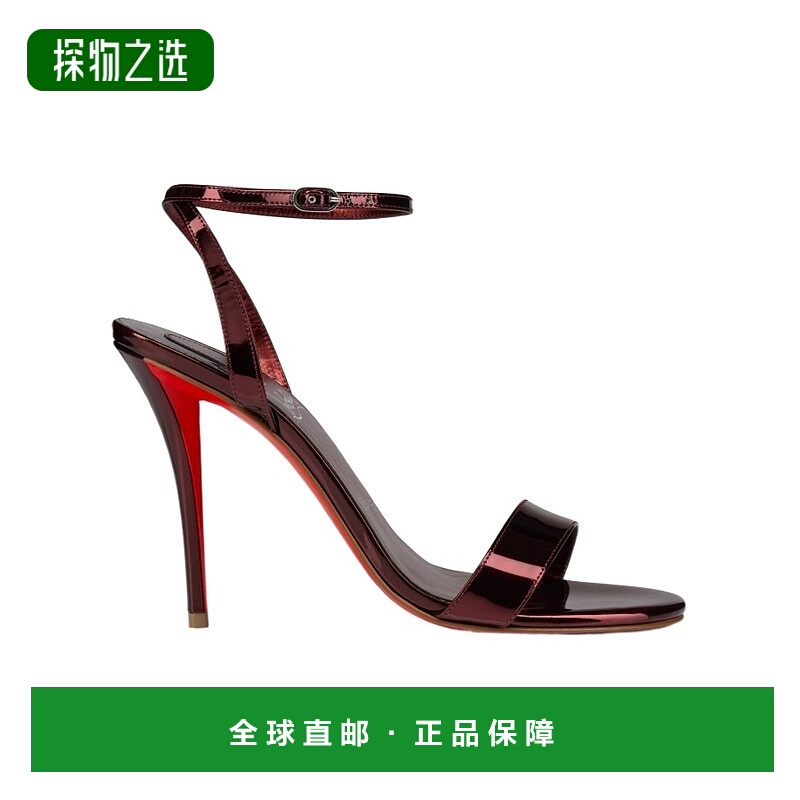 香港直邮Christian Louboutin 圆头高跟凉鞋 1260029_