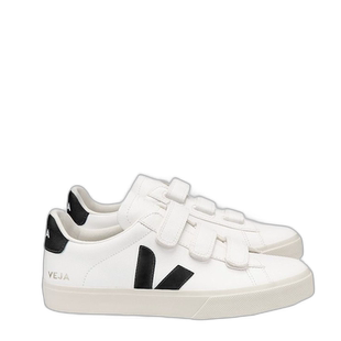 欧洲直邮VEJA RECIFE CHROMEFREE系列 男女皮革黑标魔术贴运动鞋