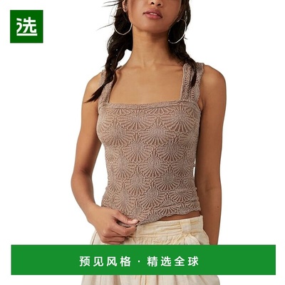 1h可退 香港直邮Free People 自由人 女士 Love Letters 背心