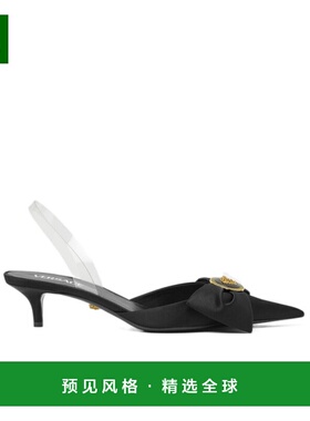 香港直邮Versace 露跟高跟凉鞋 10154241A08415新款