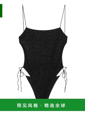 1h可退 香港直邮oseree 女士 OSEREE clothing 海滩黑色泳装 LZRS