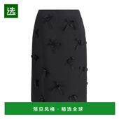 香港直邮Jil bows Sander 1h可退 吉尔·桑达 女士 缎面半身裙