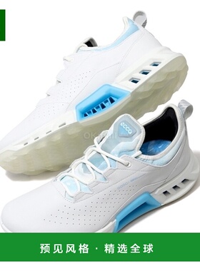 韩国直邮Ecco爱步休闲鞋男款浅蓝色平底舒适潮流百搭130434-01007