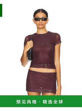 1h可退 香港直邮Miaou 女士 迷你T恤 7184PM2BPD 舒适时尚