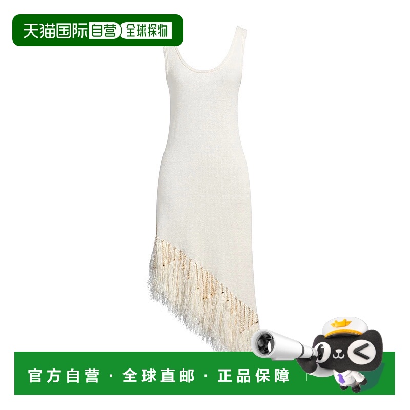 1h可退 香港直邮Rabanne 女士 中长连衣裙 beige米色 舒适时尚