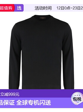1h可退 香港直邮Slowear 男士 圆领羊毛毛衣 810234Z0290N3017