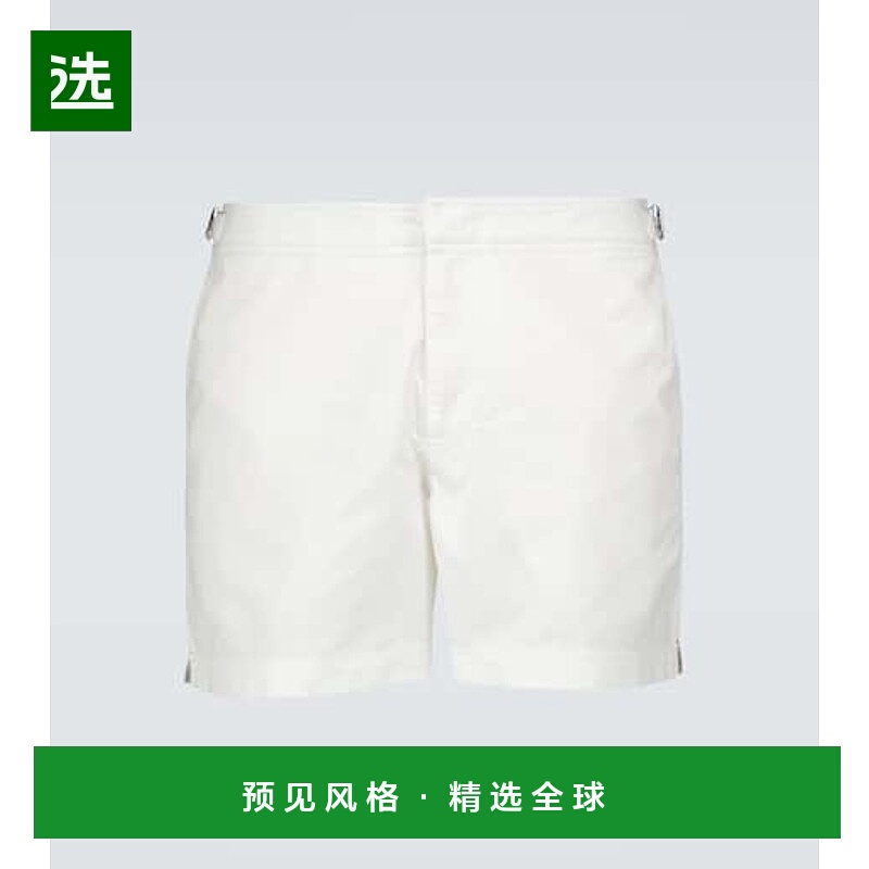 1h可退 香港直邮Orlebar Brown 男士 Setter 泳裤 white白色 舒适