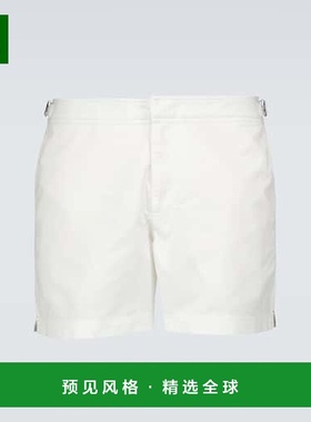 1h可退 香港直邮Orlebar Brown 男士 Setter 泳裤 white白色 舒适