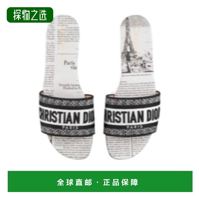 香港直邮Dior Dway 拖鞋 KCQ209NET迪奥
