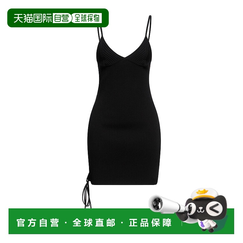 香港直邮Off-white 女士 短款连衣裙 black黑色 舒适时尚