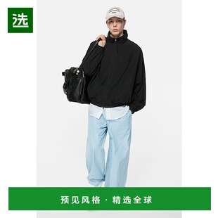 裤 条纹棉质长裤 子 2025 欧洲直邮ACNE