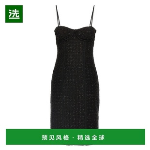 1h可退 香港直邮ROTATE BIRGER CHRISTENSEN 女士 毛圈中长连衣裙