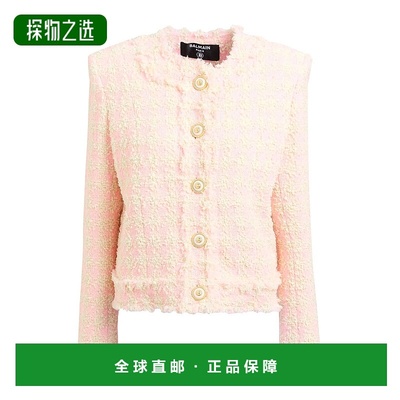 香港直邮Balmain 巴尔曼 女士 夹克 pink粉色 舒适时尚