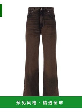 香港直邮HAIKURE 女士牛仔裤 HEW03185DF174L0897BROWNBLACK