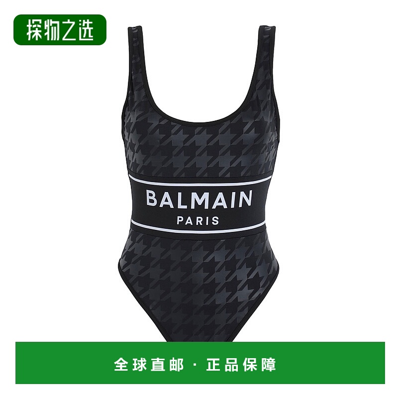 香港直邮Balmain 巴尔曼 女士 One-piece 泳衣 black黑色 舒适时