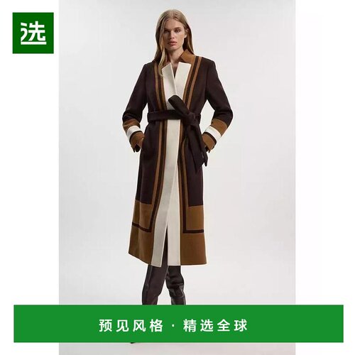 【美国直邮】karen millen/凯伦·米莲 女士 外套大衣