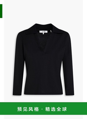 1h可退 香港直邮Frame Denim 女士 婴儿棉针织Polo衫 WP25JKT024B