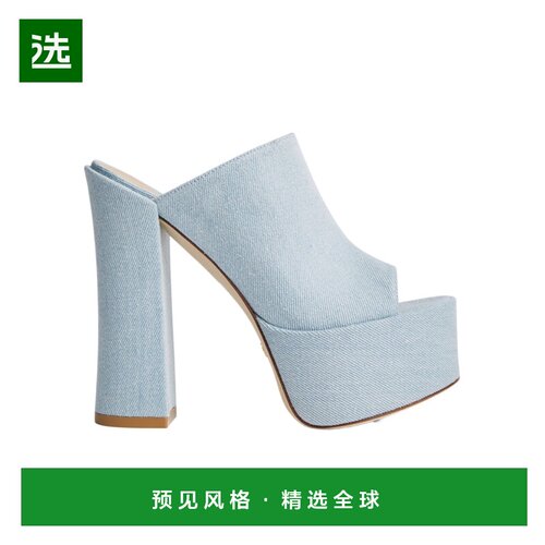 香港直邮STUART WEITZMAN 女士凉鞋 SE153VDMVL5 SS2023 蓝色高跟