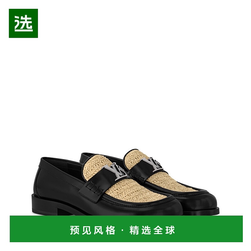 1h可退 欧洲直邮LV (2025新品) LV Scala Moccasin皮鞋乐福鞋