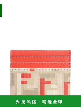 1h可退 香港直邮Fendi 芬迪 女士 FENDI ROMA 卡套 8M0445AV1Y