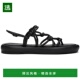 香港直邮Studio 凉鞋 Amelia 黑色 1h可退 Chunky 女士 Net F507