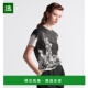 香港直邮Dior 图案T恤 443T09B4533百搭舒适减龄流行穿搭高级感
