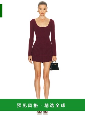 1h可退 香港直邮LOVESHACKFANCY 女士 淡紫色连衣裙 K18002757