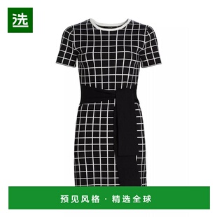 1h可退 【美国直邮】TOCCIN女士 连衣裙圆领 修身时尚优雅自然舒