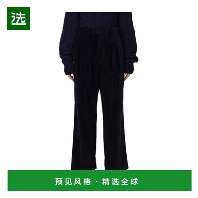 香港直邮DONDUP 女士休闲裤 DP843VS0916DXXX890 AW2025 蓝色