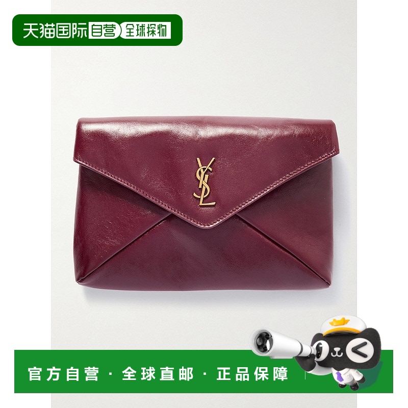 1h可退 香港直邮Saint Laurent 圣罗兰 女士 Cassandre 大号漆皮