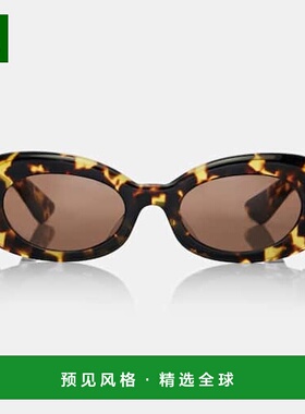 1h可退 香港直邮KHAITE 女士 x Oliver Peoples 1992C 椭圆形太阳