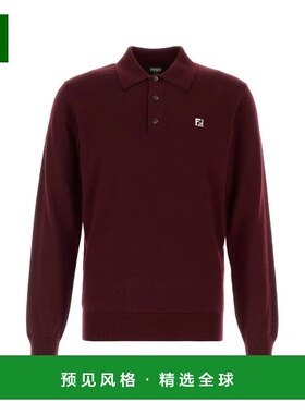 香港直邮FENDI 男士T恤 FZC167AU84F0HM6 SS2026 红色 Burgundy s