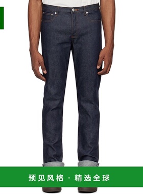 1h可退 香港直邮A.P.C. 男士 蓝色 Petit New Standard 牛仔裤 CO
