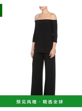 香港直邮Norma Kamali 黑色露肩罩衫 KK4266PL130