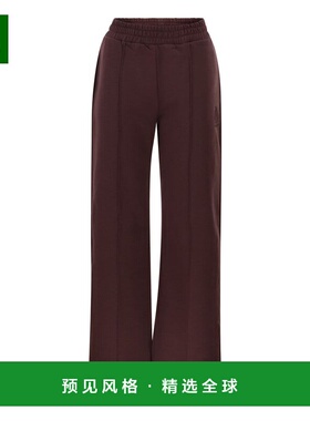 1h可退 香港直邮Dondup 女士 阔腿带Logo运动裤 DP831KF0234DIT1D