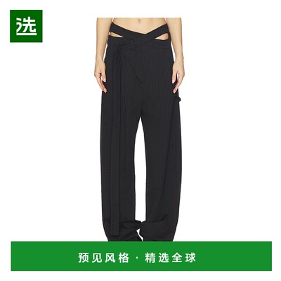 1h可退 香港直邮Ottolinger 女士 Suit 标志裹式裤子 12320152304