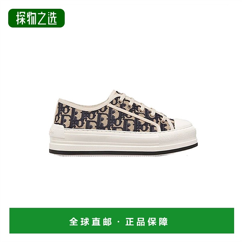 欧洲直邮Dior迪奥Walk'n'Dior女士运动鞋秋季厚底KCK3850BE_S56B