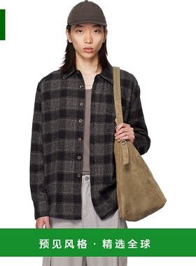 1h可退 香港直邮Our Legacy 男士 灰色 Above 衬衫 M4252AO格纹