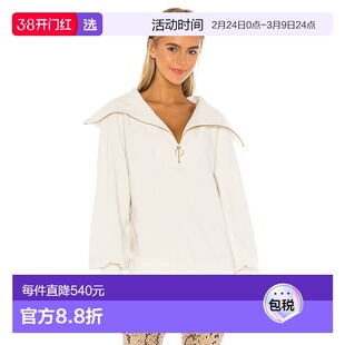 1h可退 香港直邮VARLEY 女士 Vine 卫衣 VAR00485 beige米色 舒适