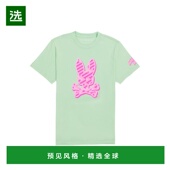 美国直邮 上装 psycho 1h可退 bunny 男士 T恤印花潮流穿搭时尚