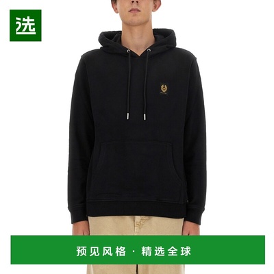 1h可退 香港直邮Belstaff 贝达弗 男士 FELPA CON 徽标卫衣 10300