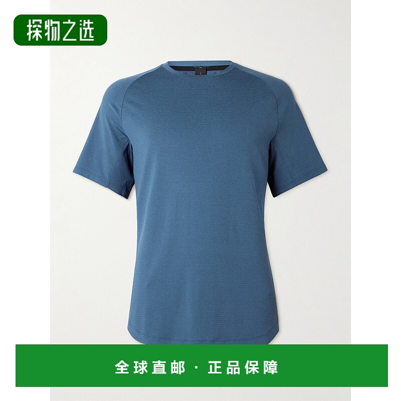 Lululemon 男士 License to Train Recycled-Mesh 弹力T