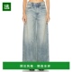 香港直邮GRLFRND 女士 Luna 1h可退 中腰宽松牛仔裤 GF4744117209