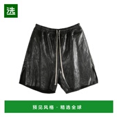 SS2026 香港直邮RICK 黑色 短裤 RU01F2397LBE09 OWENS 男士